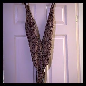 Brand new Coeur de Vague leopard swimsuit